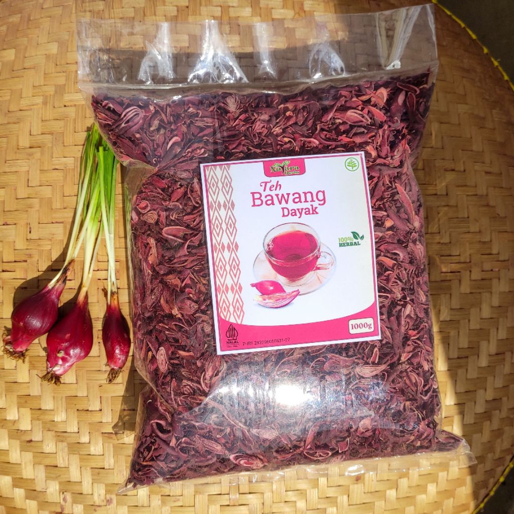 

Teh Bawang Dayak Kering 1kg ORIGINAL 100% Bawang Dayak Murni Tanpa Campuran