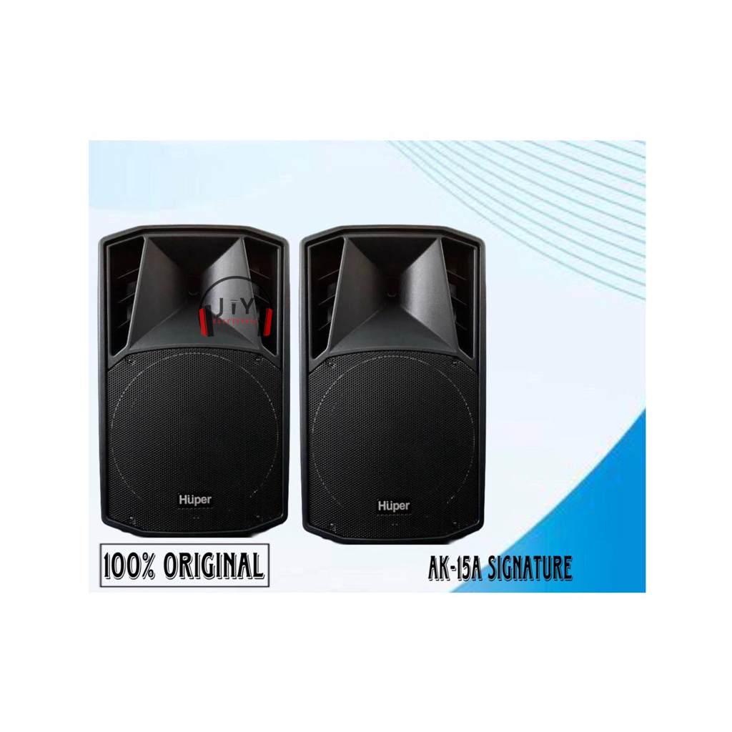 Speaker Aktif Active 15 inch Huper AK15A Signature AK-15A Signature AK 15A Signature AK 15 A Signatu