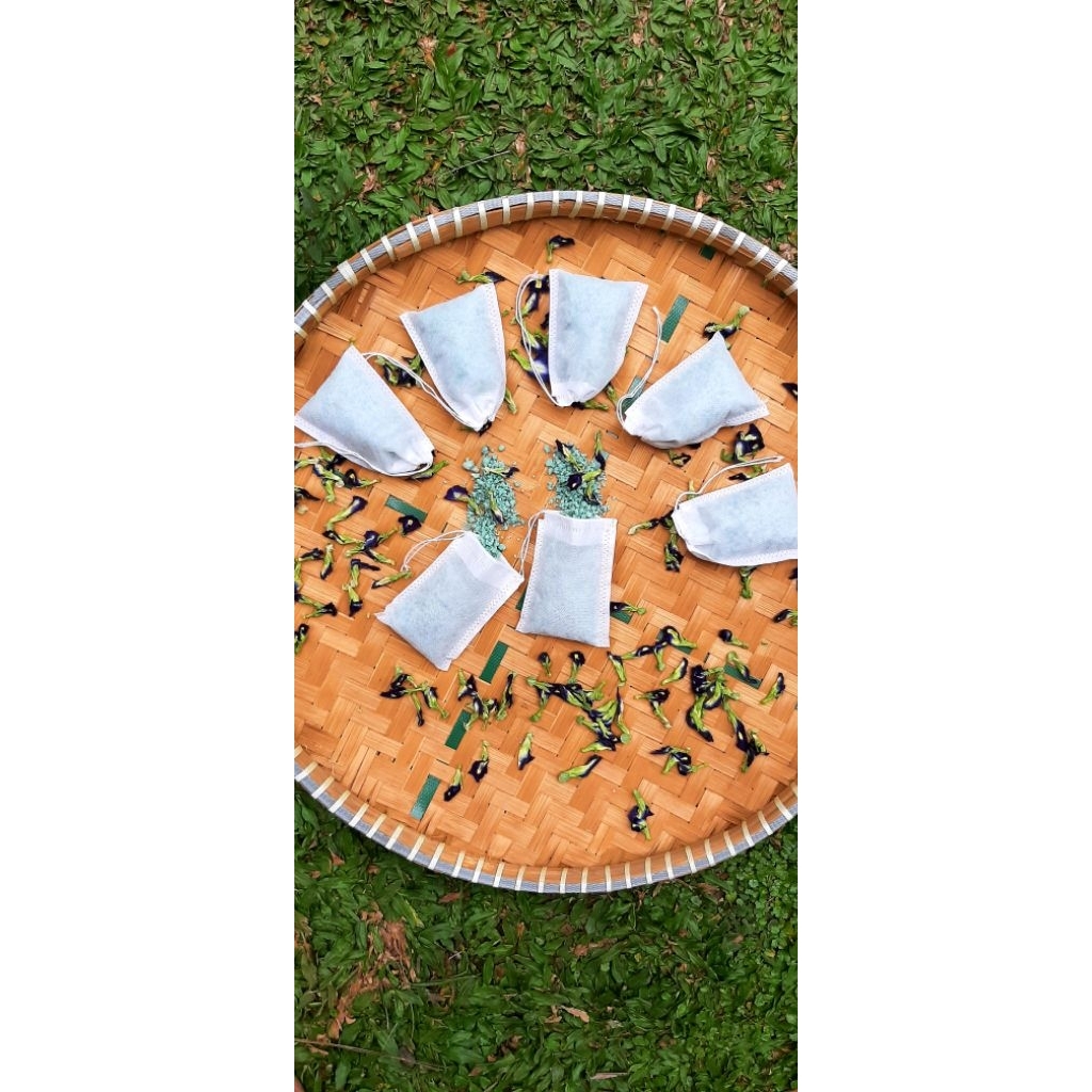 Blue Sea Bath Salt Kemasan Kantong Mandi | Garam Mandi Bunga Telang