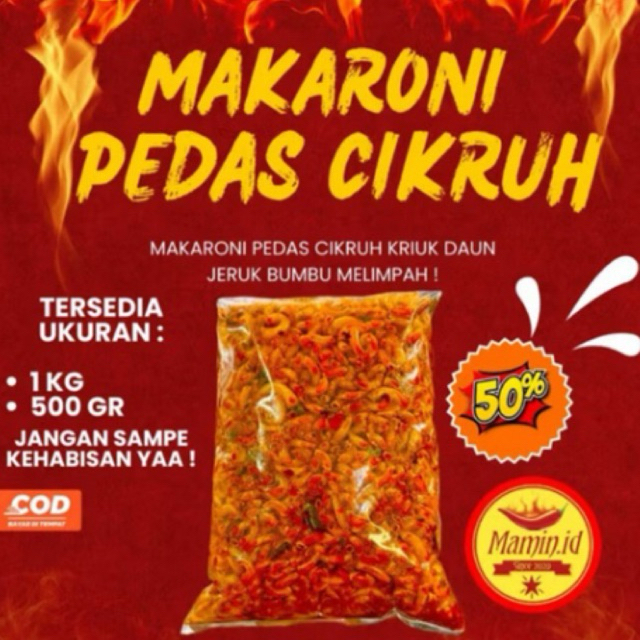 

Makaroni PedaS Daun Jeruk 500GR Makaroni