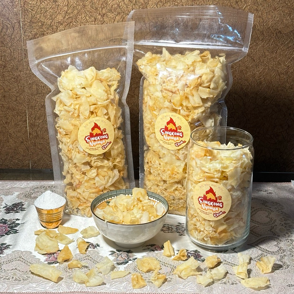 

Kripik Singkong Nyonya Original 250gr, 500gr, 1kg