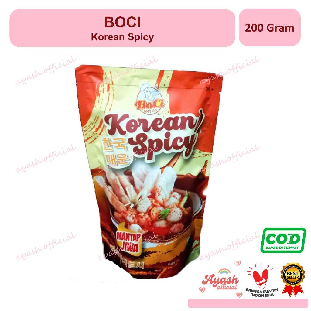 

BOCI KOREAN SPICY - Korean spicy mantap jiwa - baso aci korean