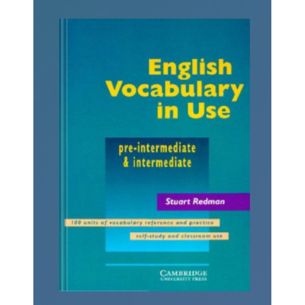 English Learning English Vocabulary in Use Pre-Intermediate & Intermediate