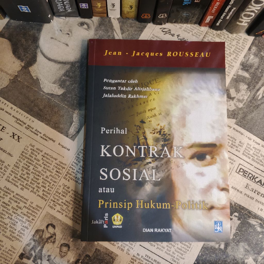 PERIHAL KONTRAK SOSIAL ATAU PRINSIP HUKUM-POLITIK - Jean - Jacques Rousseau