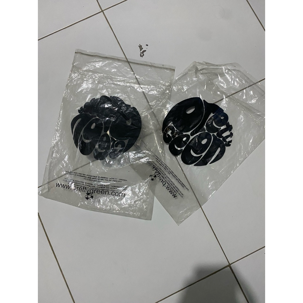 plastik original pretty green