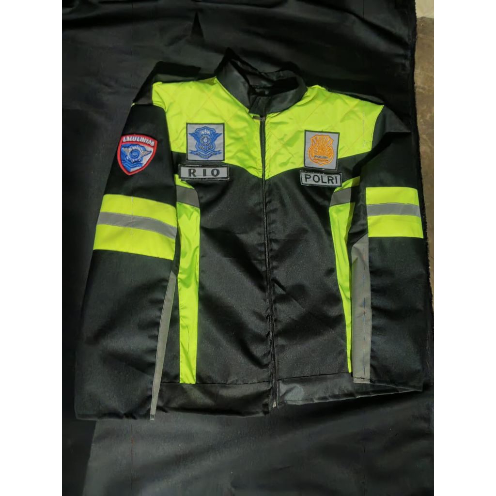 jaket polisi,jaket lantas polri,dan rompi dishub