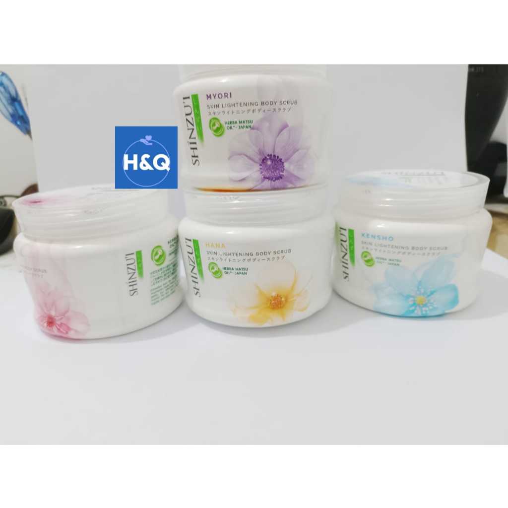 SHINZUI SKIN LIGHTENING BODY SCRUB / SHINZUI BODY SCRUB 200 Gram