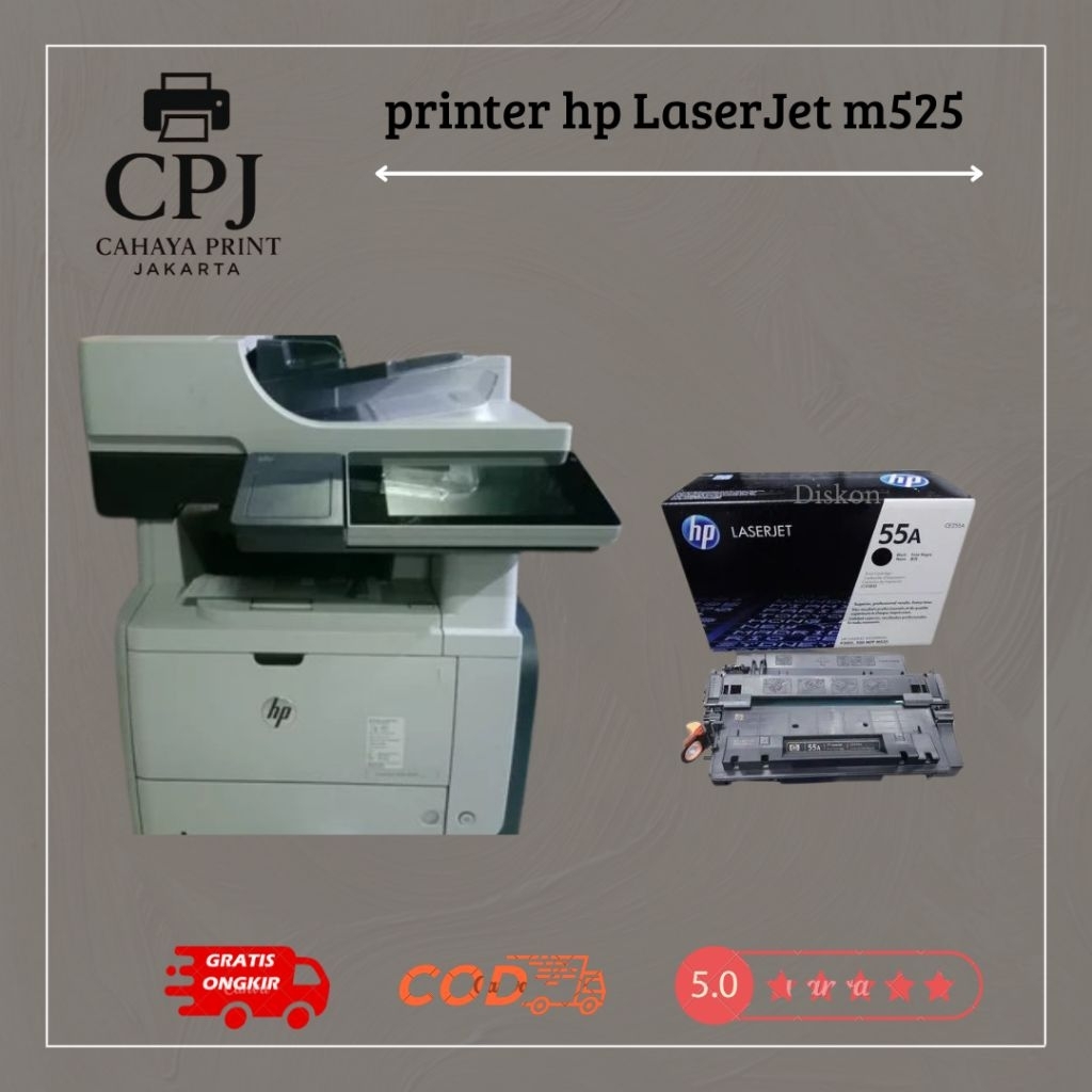 printer hp LaserJet pro500 MFP M525