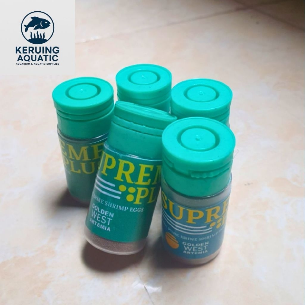 Artemia Supreme Plus Golden West Kultur 10gram Artemia Tetas Untuk Pakan Burayak Ikan