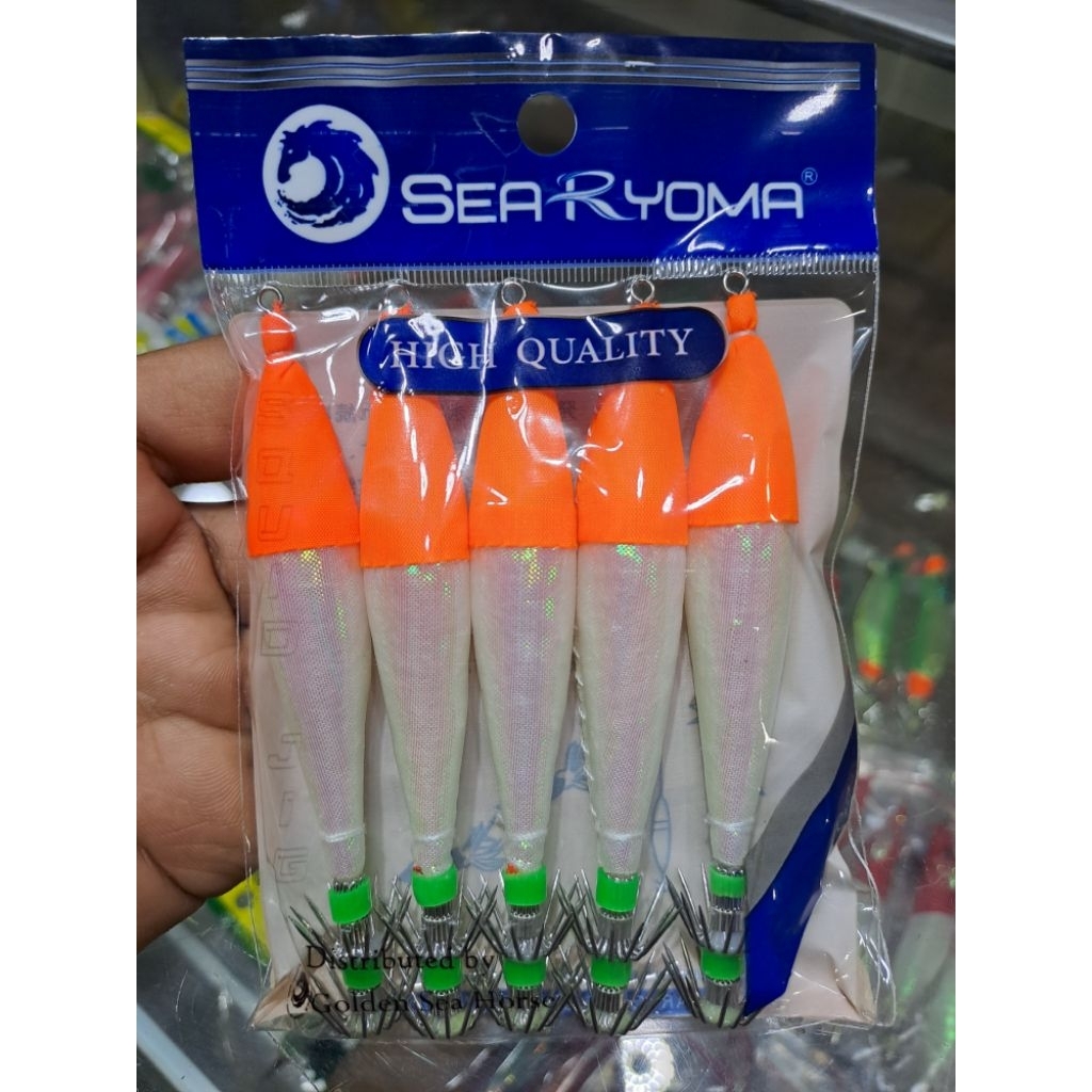 UMPAN CUMI Apollo Kain Kilap Searyoma/Seawood/premium hook uk. 4.0