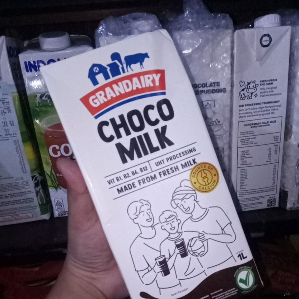 

susu grandairy choco milk 1 liter