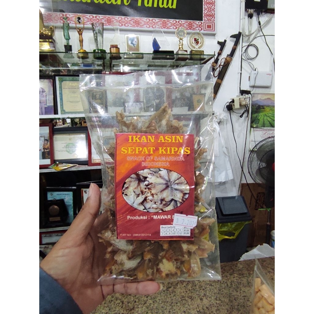 

Ikan Asin Sepat Kipas