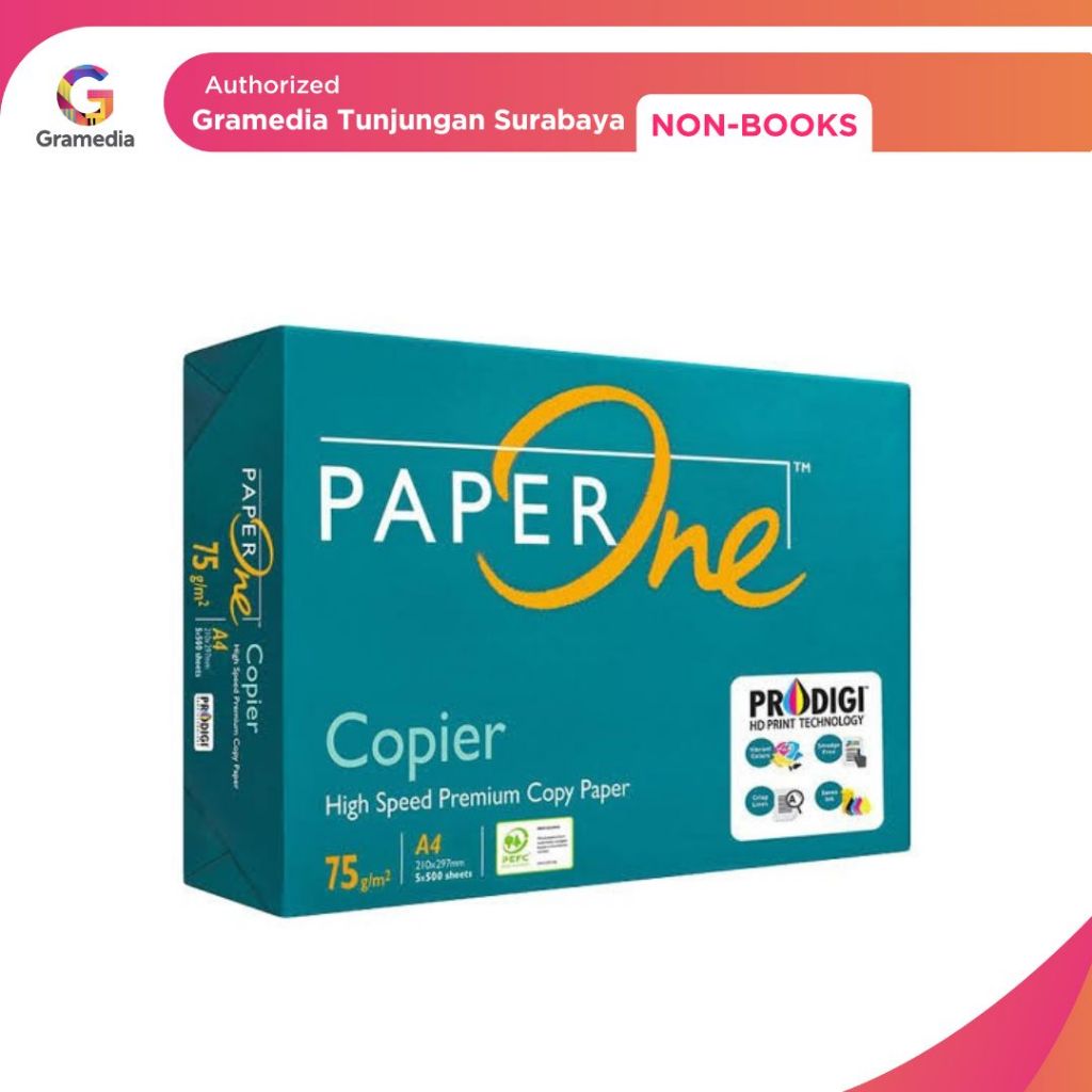 

Gramedia Tunjungan : Kertas Paper One Fc 75 Gr A4
