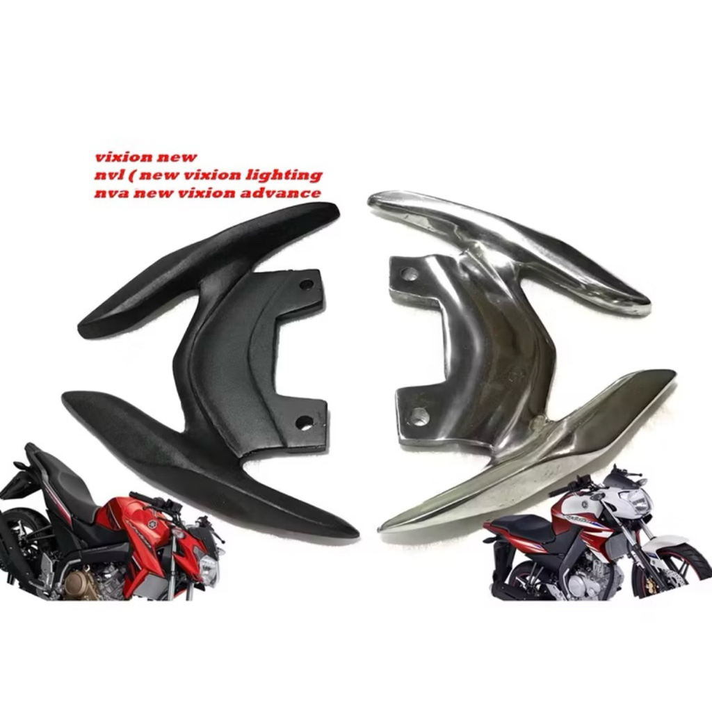 BEGEL PEGANGAN JOK BELAKANG PNP YAMAHA VIXION NEW VIXION NVA NVL BAHAN ALUMINIUM