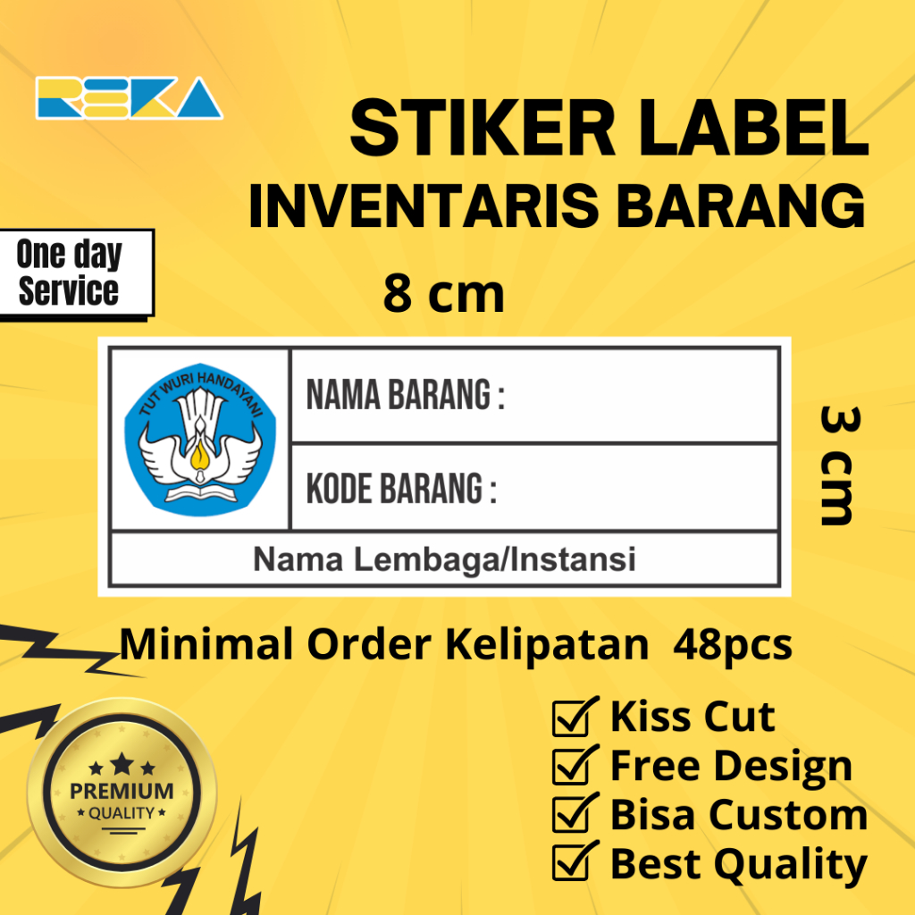 

Stiker Chromo Label Inventaris Barang Inventaris Kantor/Sekolah