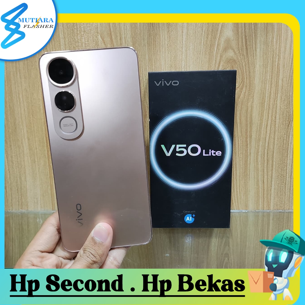 Vivo V50 Lite 4G | 5G Ram 8/128GB | 8/256GB | 12/512GB Second Original