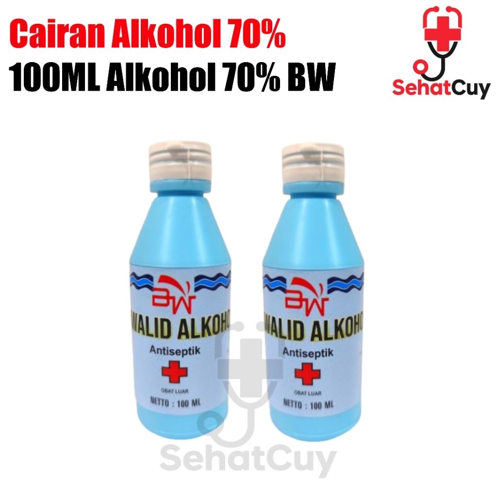 Alkohol 100ml 70%/ Alkohol 100 ml /antiseptik 70 %