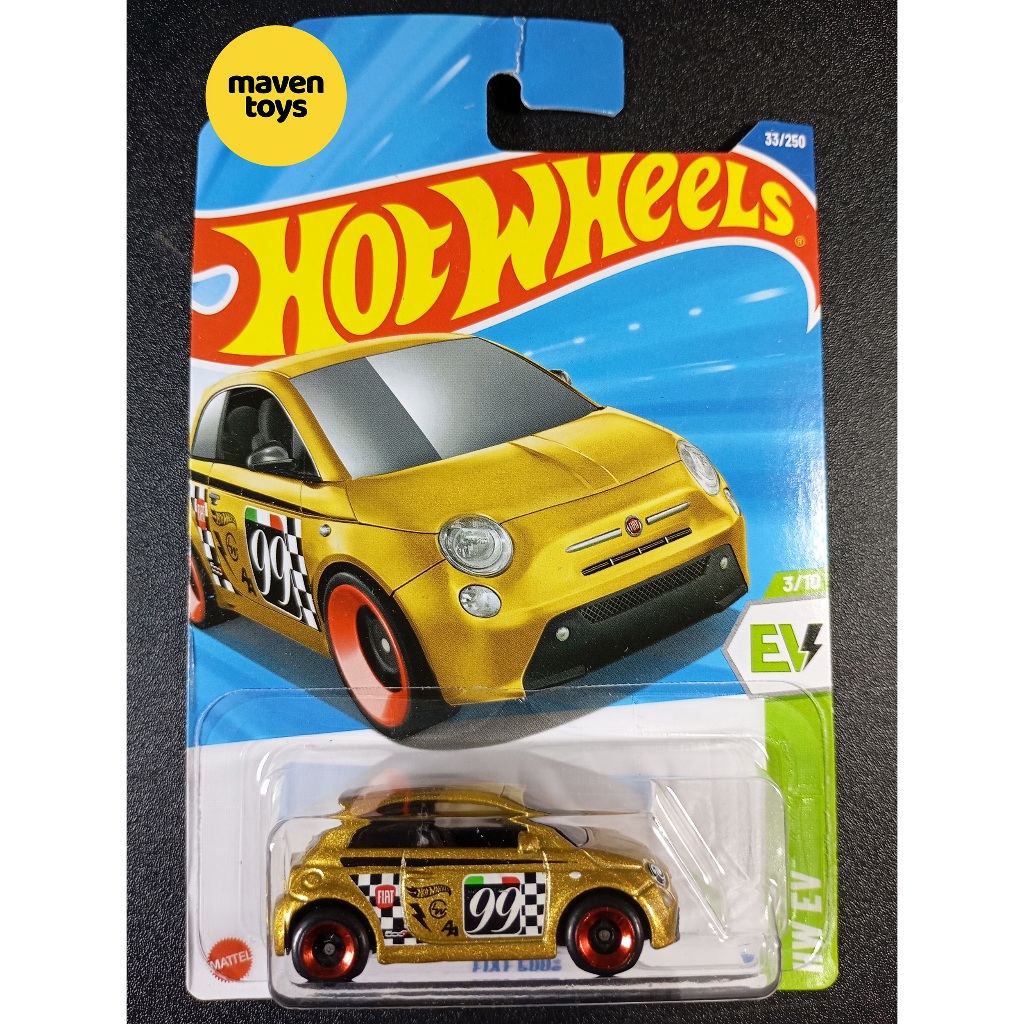 Hot Wheels / Hotwheels - FIAT 500e - GOLD