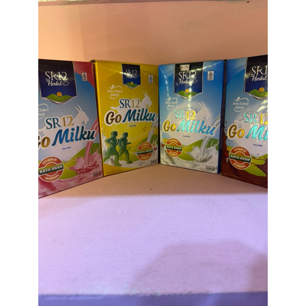 

Susu go milku sr12 susu kambing etawa halal 200gr