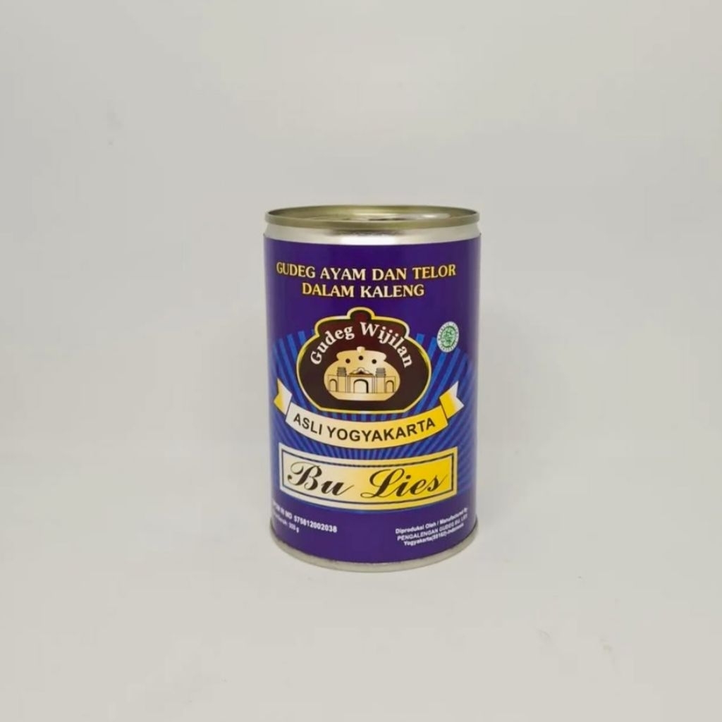 

Gudeg Kaleng Bu Lies Asli Jogja