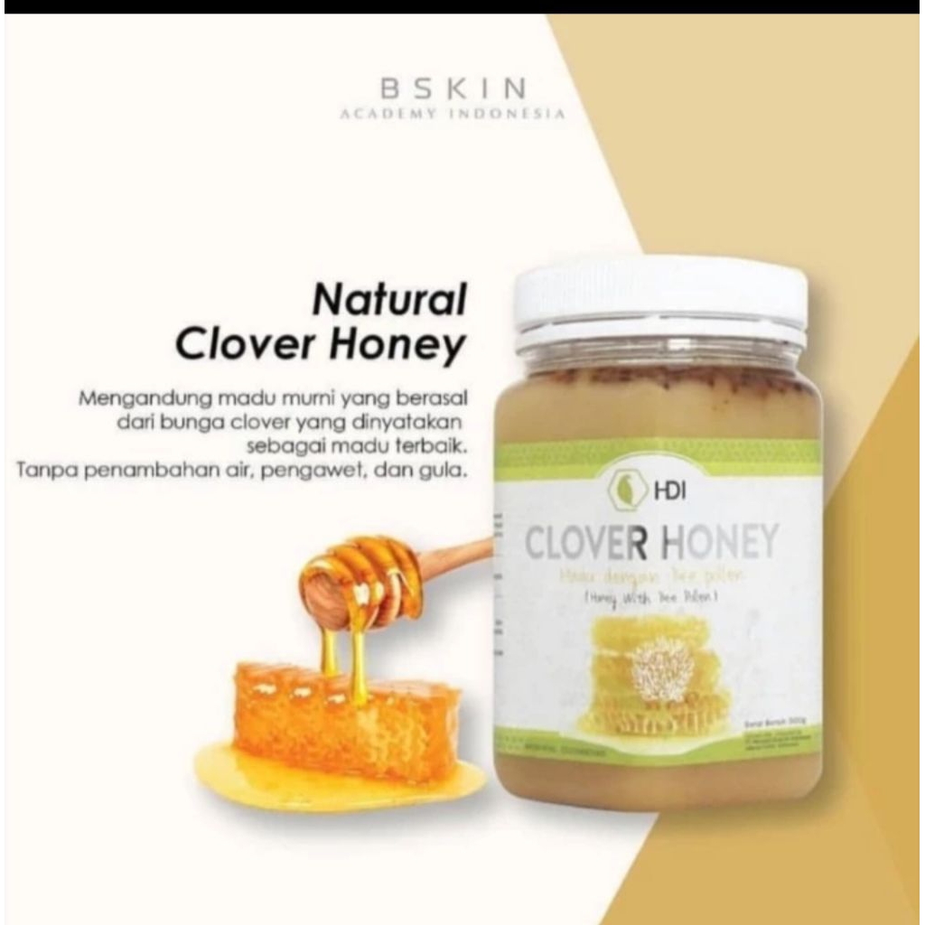 

CLOVER HONEY 1KG/500G/250G GRATIS PERMEN PROLIZ