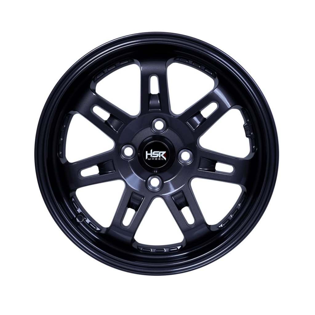 Hsr Wheel - Velg Hsr Daimon R15 H4X100 Et40 Glossy Grey