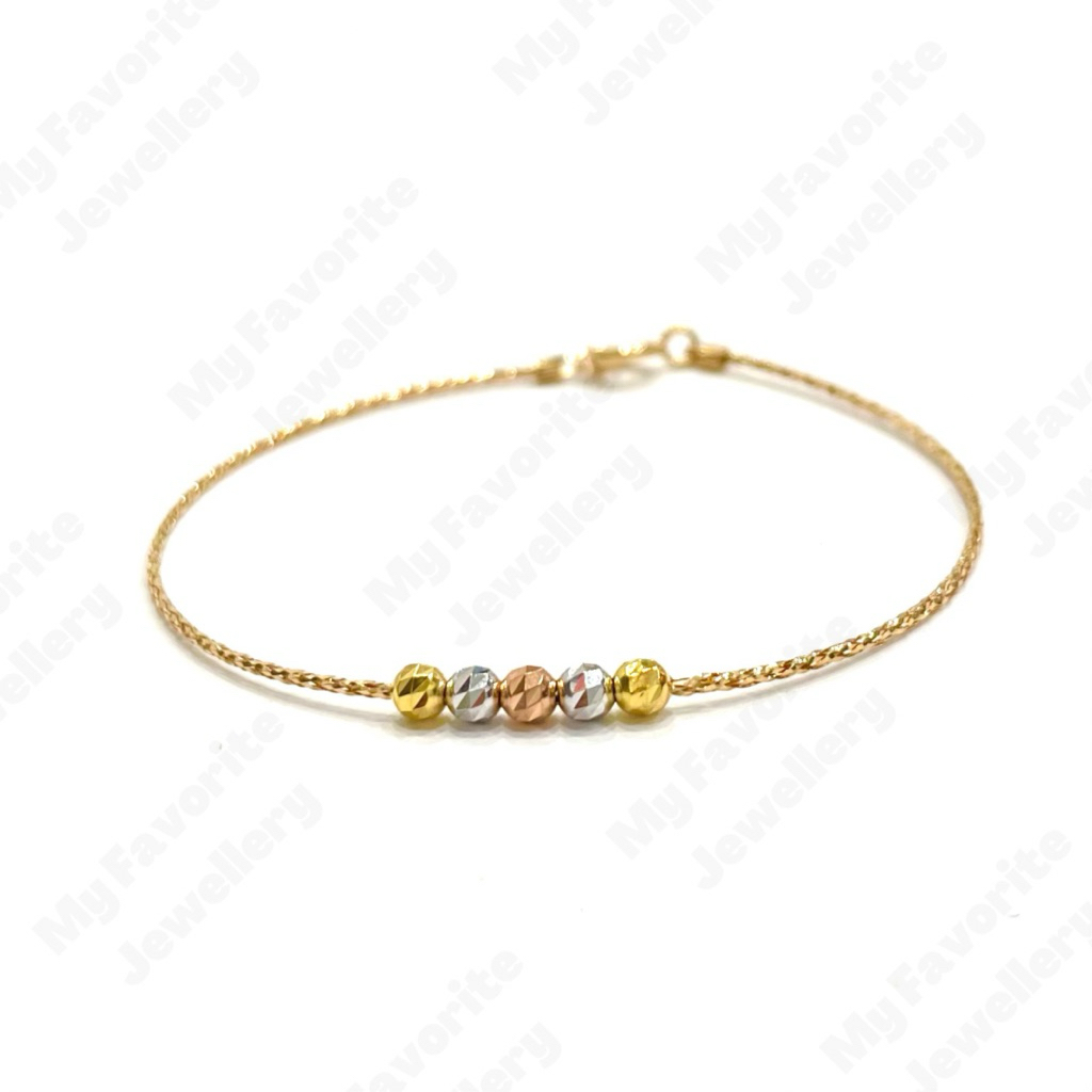 Gelang Lentur Lilit Variasi Merica Warna Ringan TERLARIS EMAS ASLI Kadar 700