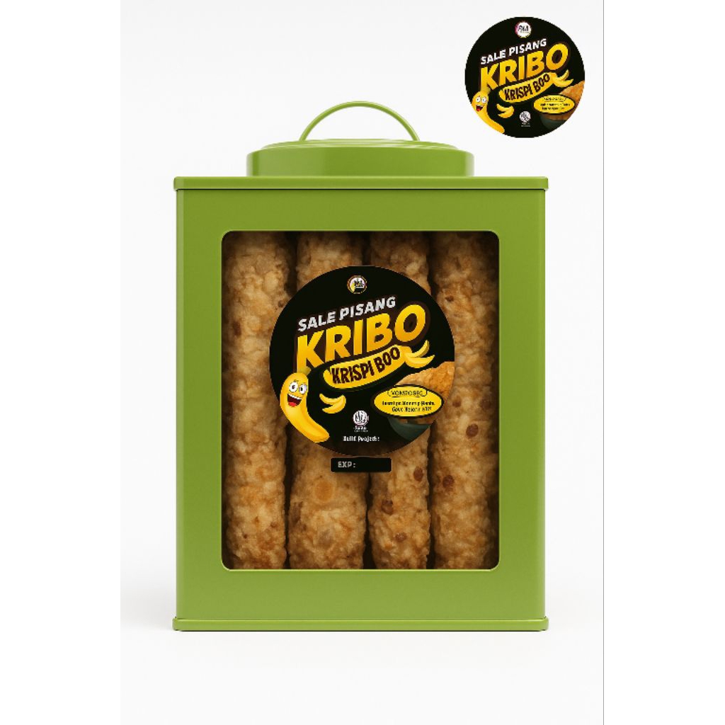 

KRIBO Sale Pisang Krispi Manis cemilan