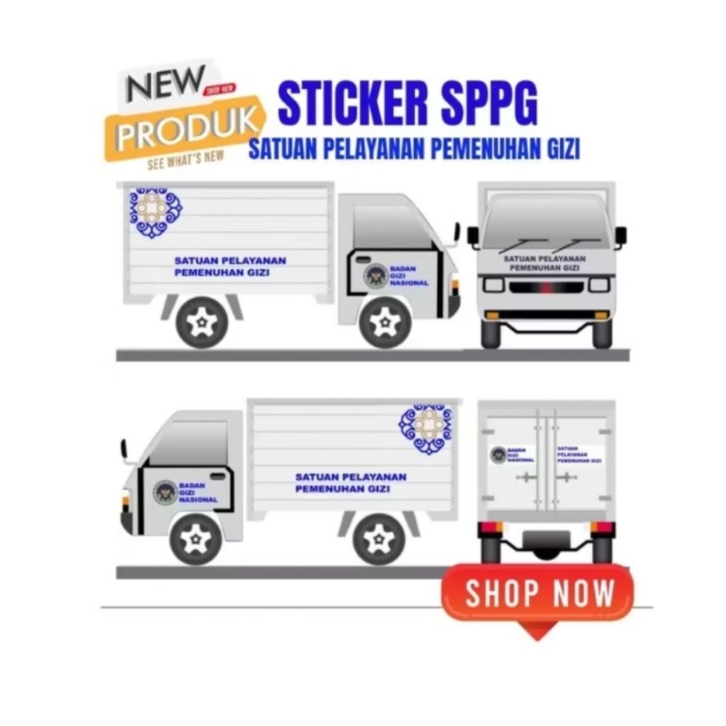 

STIKER SPPG SATUAN PELAYANAN PEMENUHAN GIZI/MBG