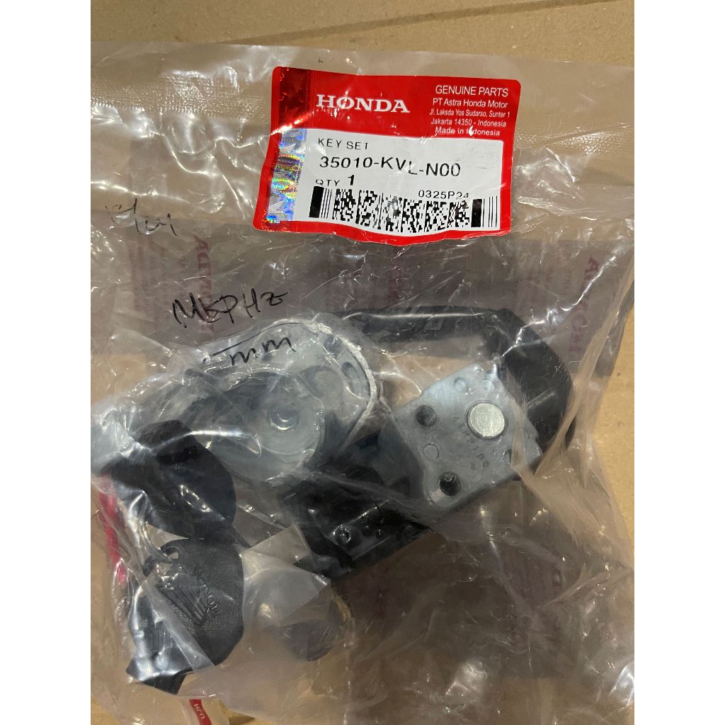 35010 KVL N00 Kunci Kontak (Key Set) Honda Supra X 125