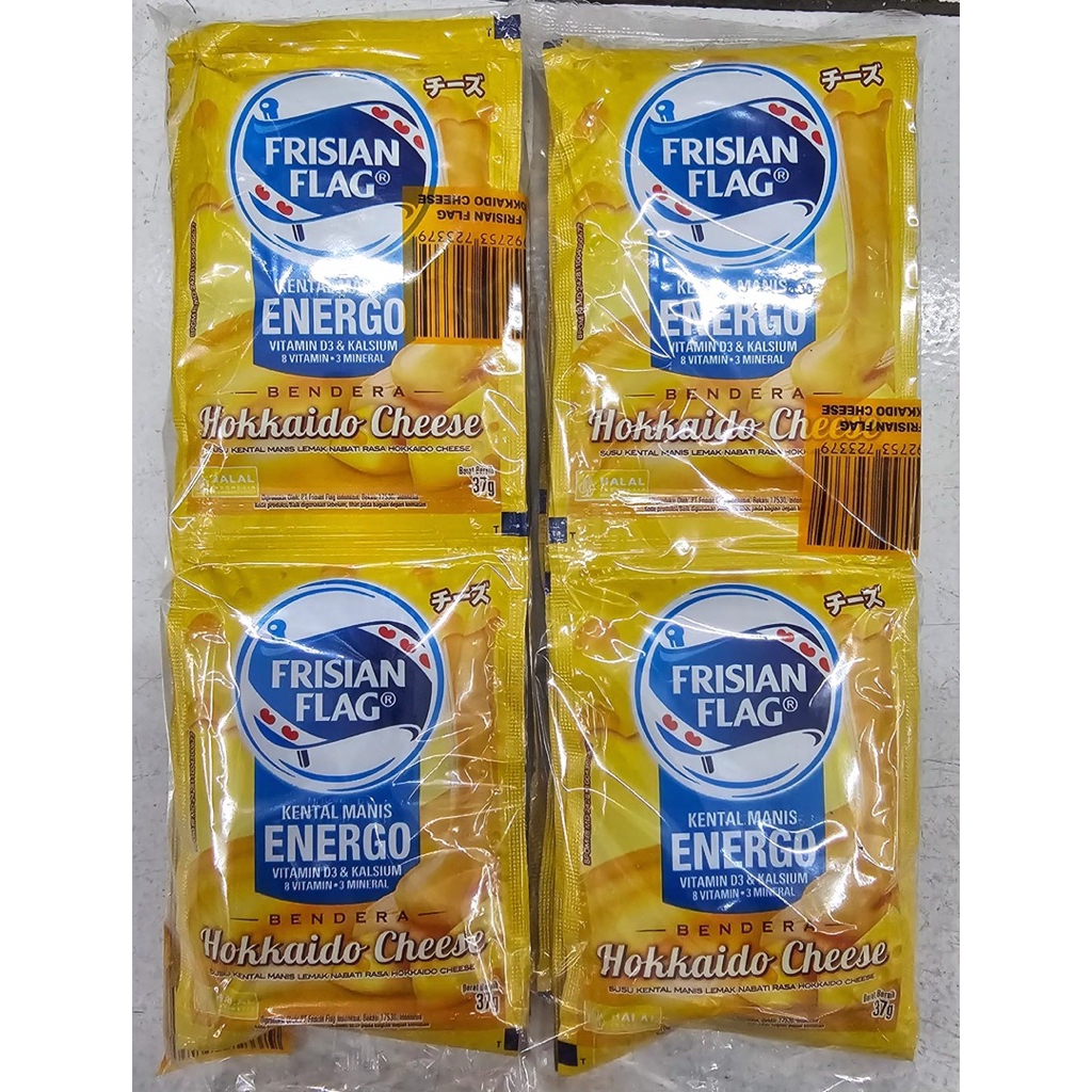 

Frisian Flag Hokkaido Chesse 222g Sachet (isi 6 sachet)