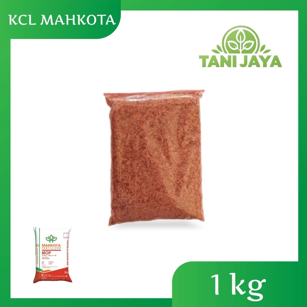 Pupuk Kcl Mahkota kemasan 1kg