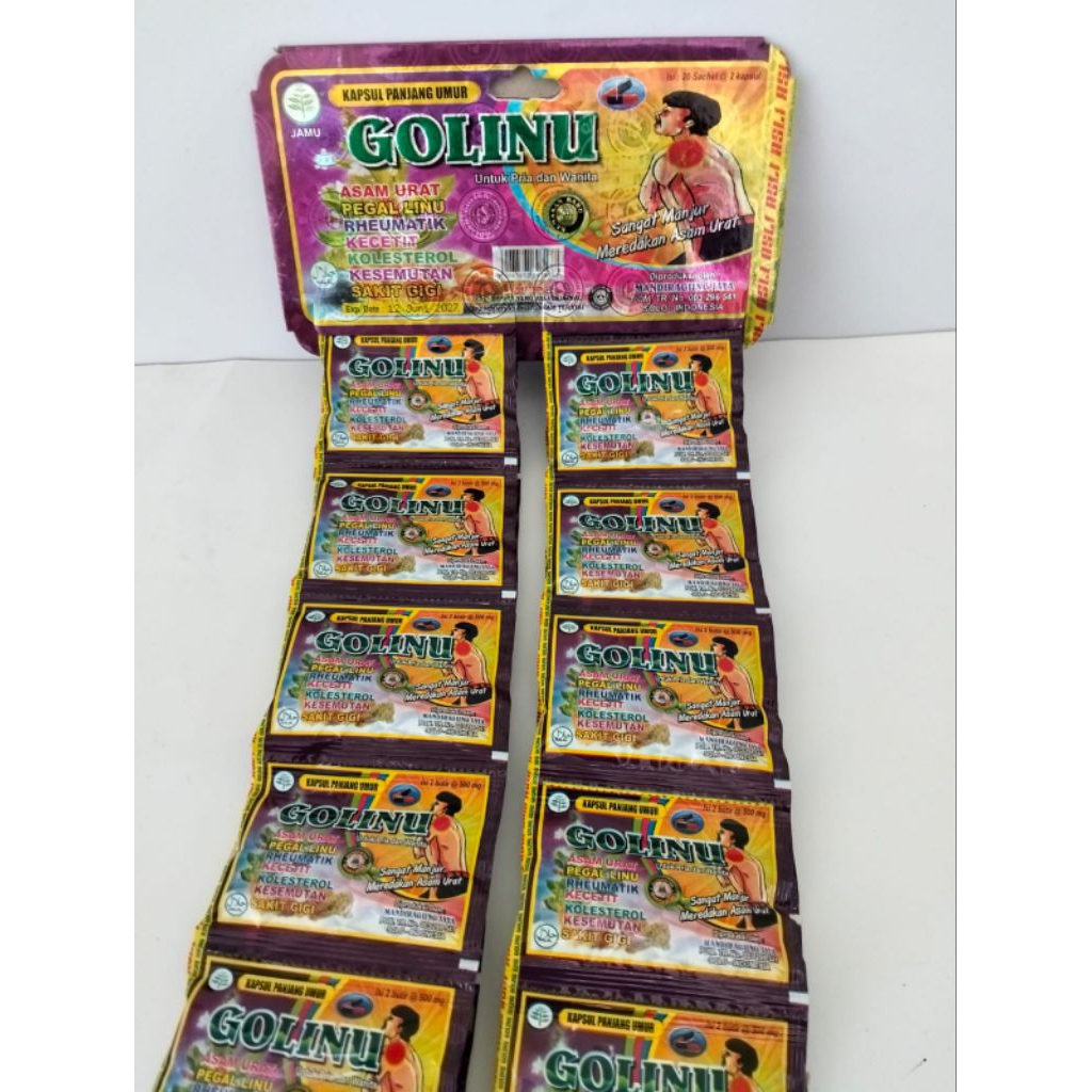 

Herbal Kapsul Golinu Original