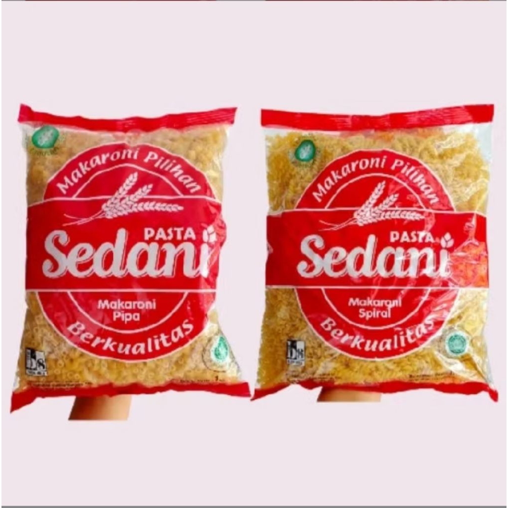 

sedani makaroni pipa & spiral 1 kg (e)