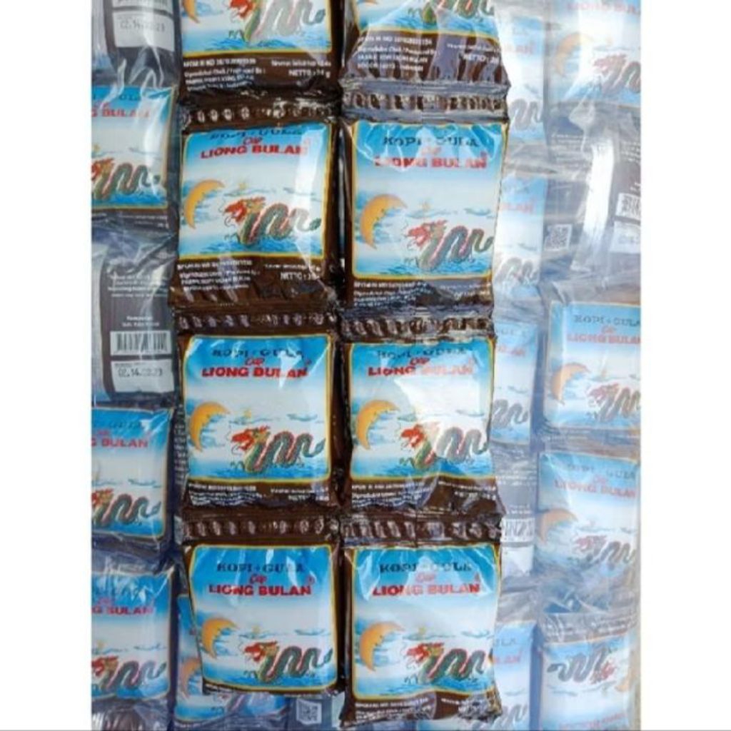 

Kopi Liong PLUS Gula (1 pack isi 20 Sachet)