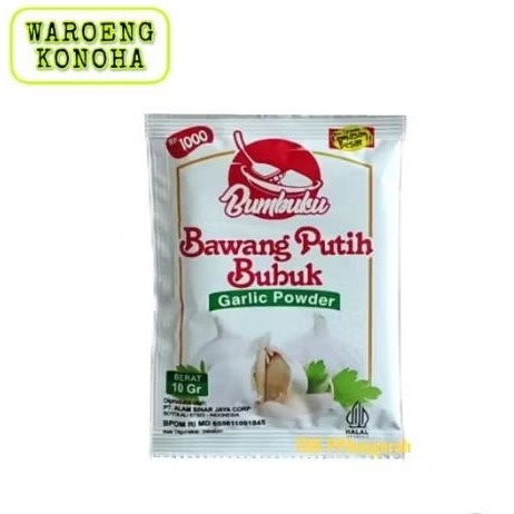 

BAWANG PUTIH BUBUK 10GR BUMBUKU