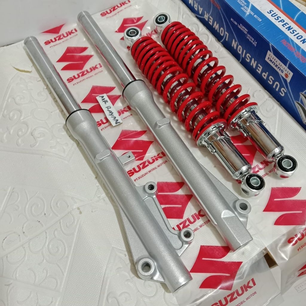 SHOCKBREAKER DEPAN+BELAKANG SHOGUN 125 SP SHOGUN 125 FL SHOGUN 125 SHOGUN 125 RR PAKET KOMPLIT