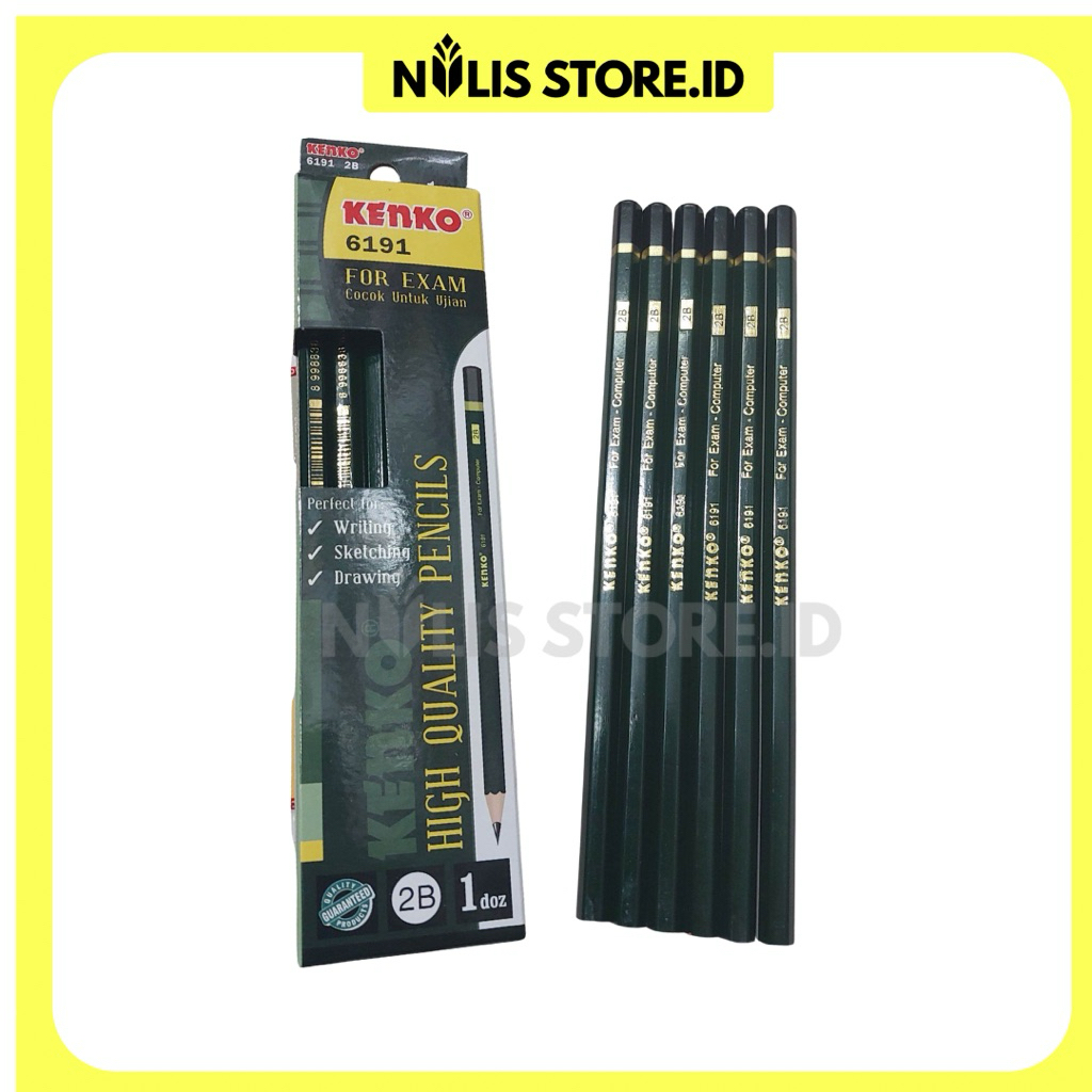

NulisStore | Pensil Kenko 6191 (isi 12 pcs)