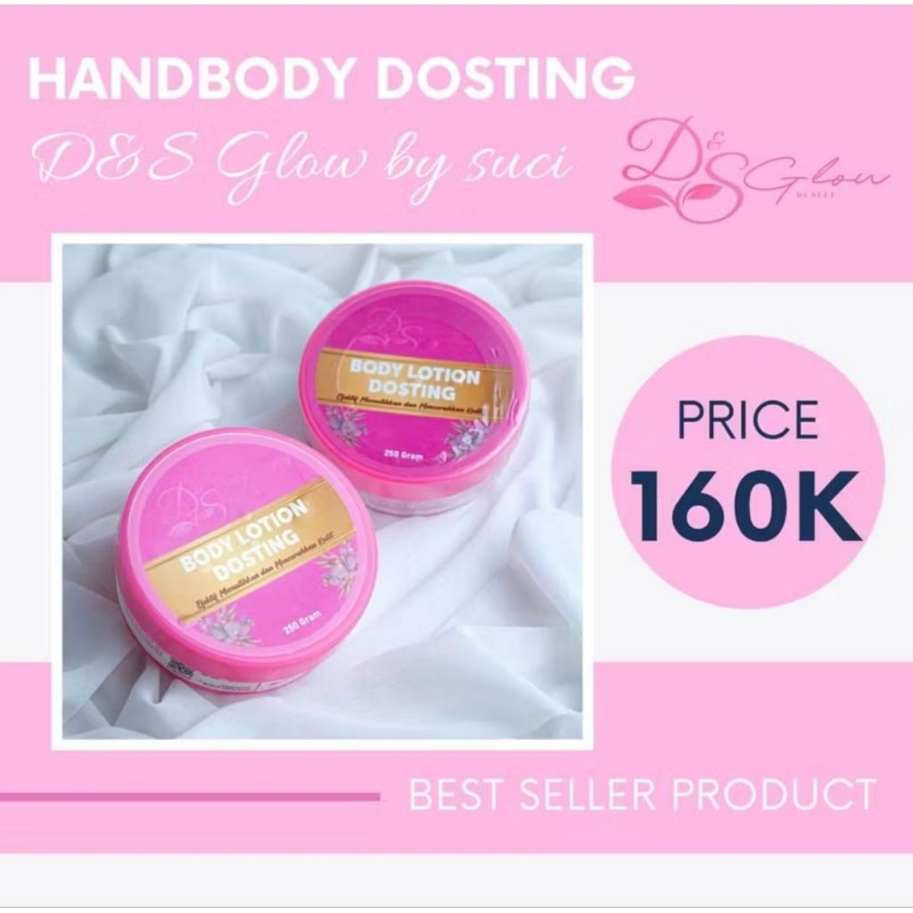 DS GLOW SUCI HANDBODY DOSTING