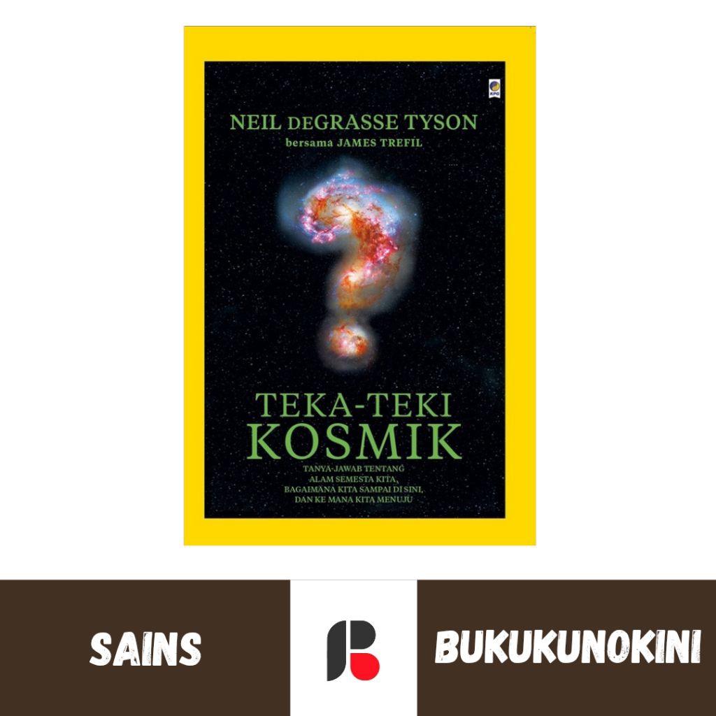 (Original, Segel) Buku National Geographic Teka Teki Kosmik - Neil Degrasse Tyson (KPG)