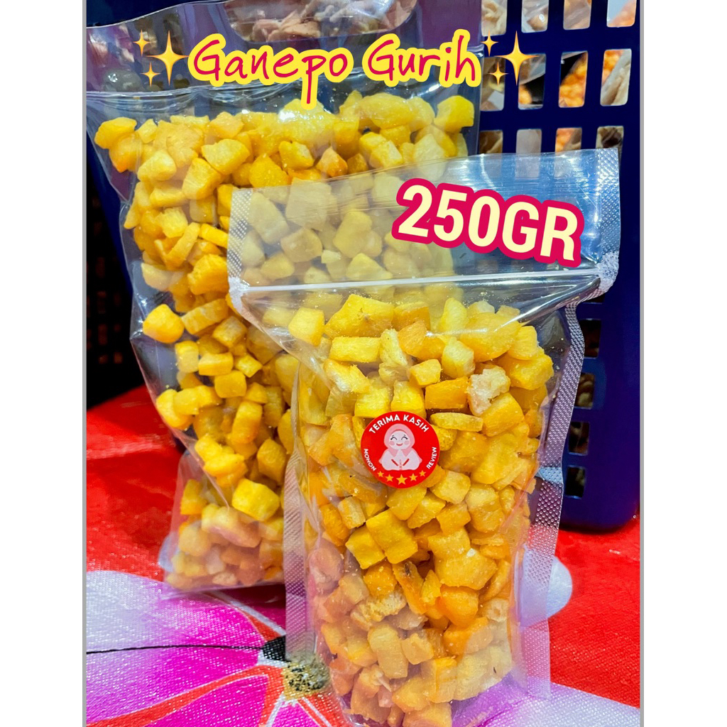 

250GR GANEPO/CANCANG UBI SINGKONG KHAS RANAH MINANG TERMURAH TERLARIS PADANG