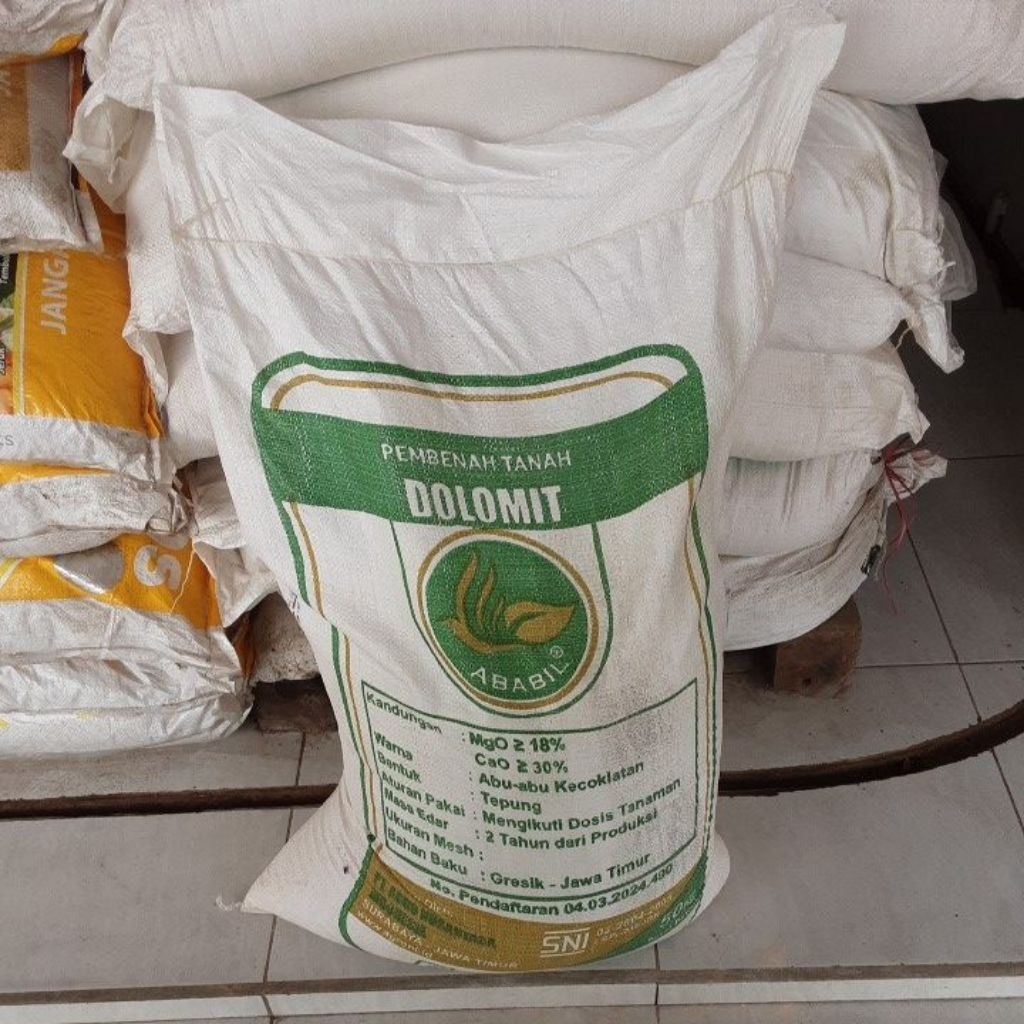 KAPUR PERTANIAN DOLOMIT 50KG