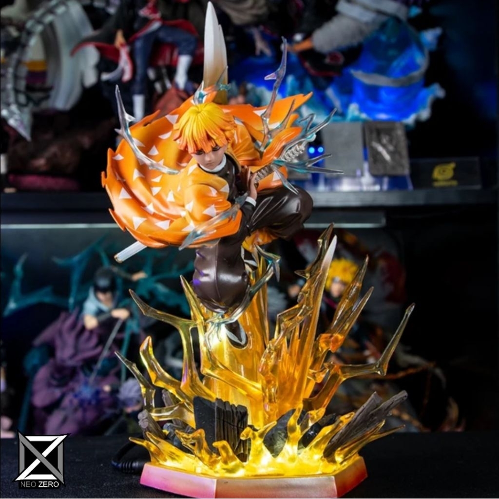 Statue Demon Slayer Agatsuma Zenitsu JianKe studio design premium LED