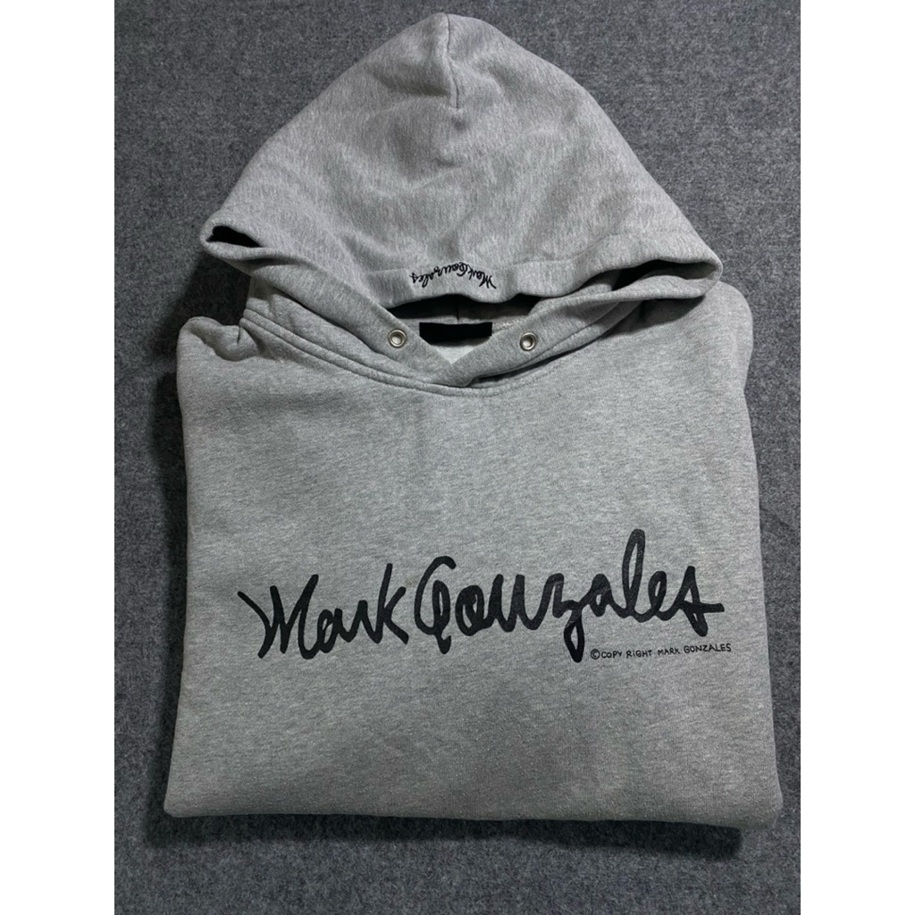 HOODIE CAKEP MARK GONZALES ABU SIZE XL