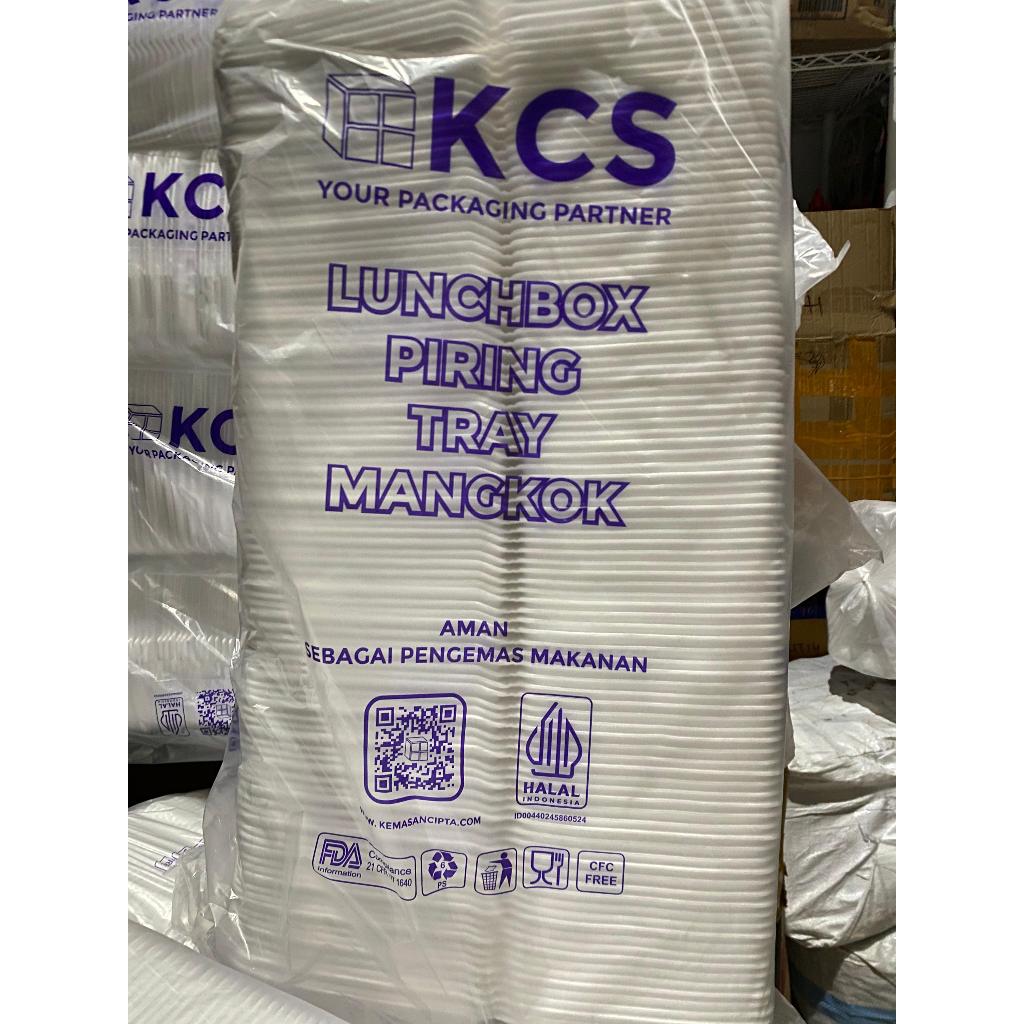 Styrofoam KCS 100pcs | Sterofoam Wadah Nasi, Mie, Ayam Geprek