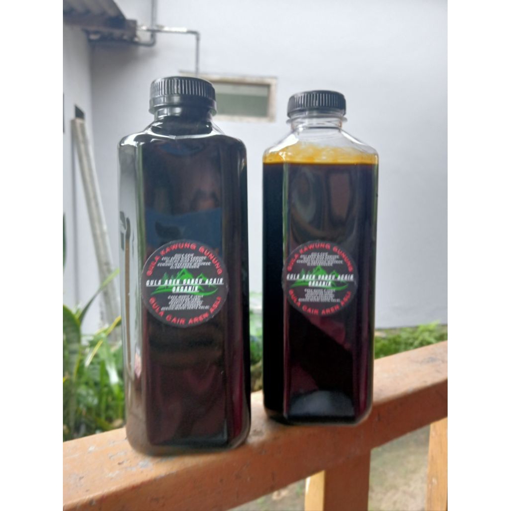 

Gula Aren Cair Organik 1 Kg ( Hasil Tani) Kawung Gunung