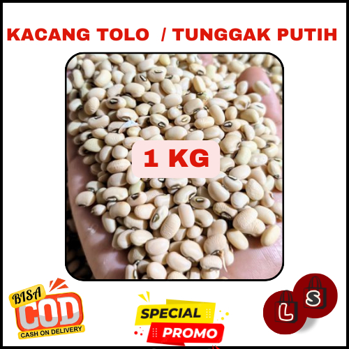 

(1Kg) KACANG TOLO / TUNGGAK PUTIH BERKUALITAS