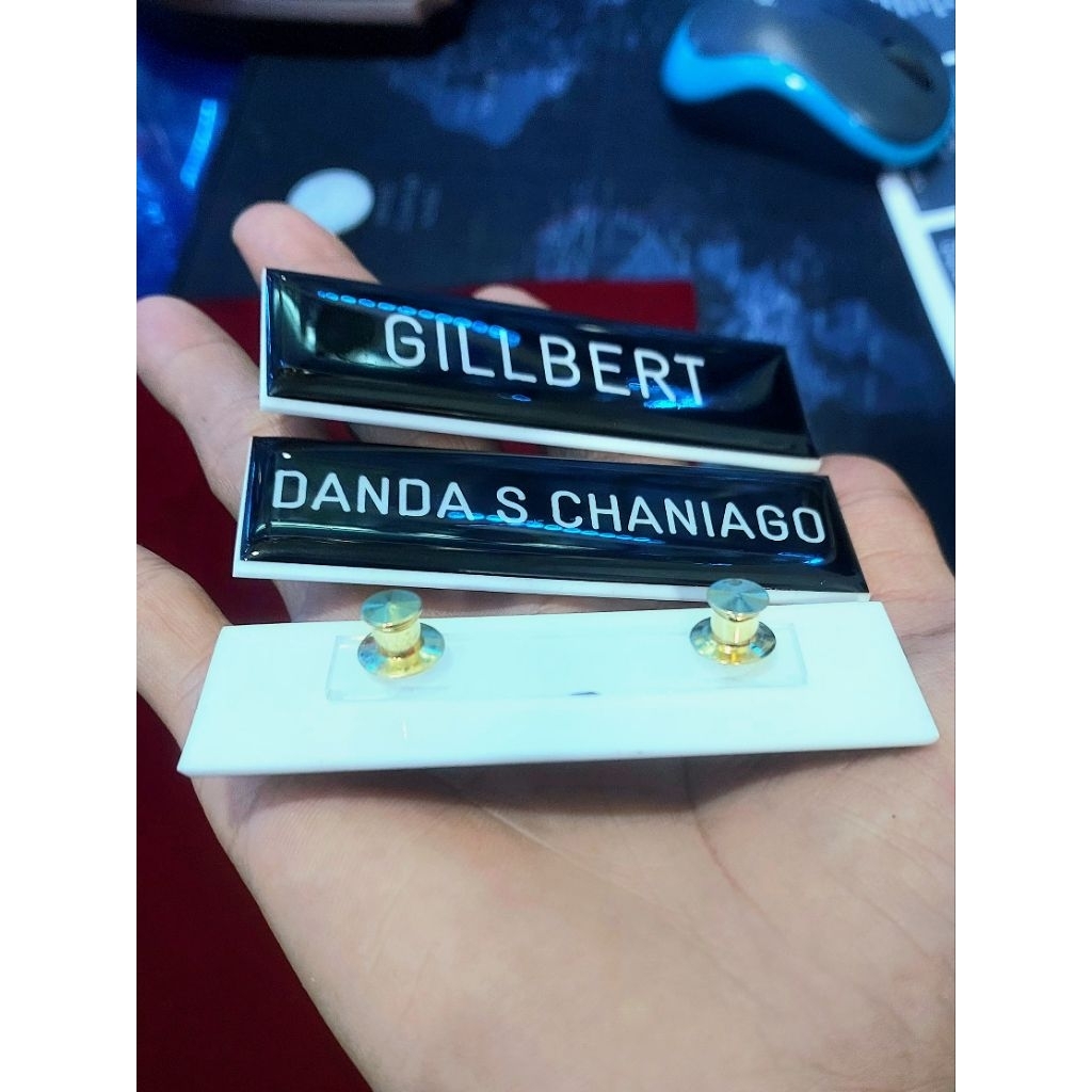 

Nametag/Nama Dada Fiber PDH TNI/POLRI - PAKU BANGKOK|JAMBU