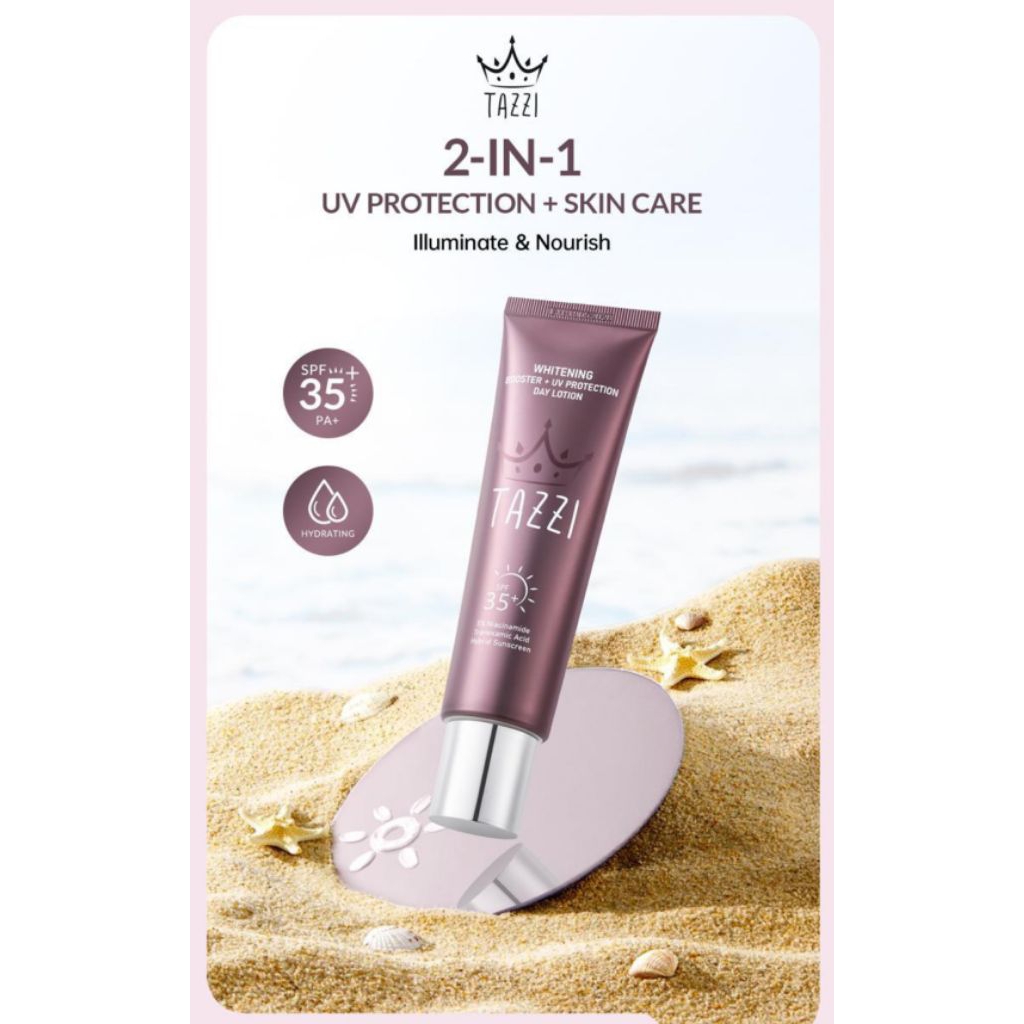 Lotion whitening booster tazzi / lotion tone up tazzi