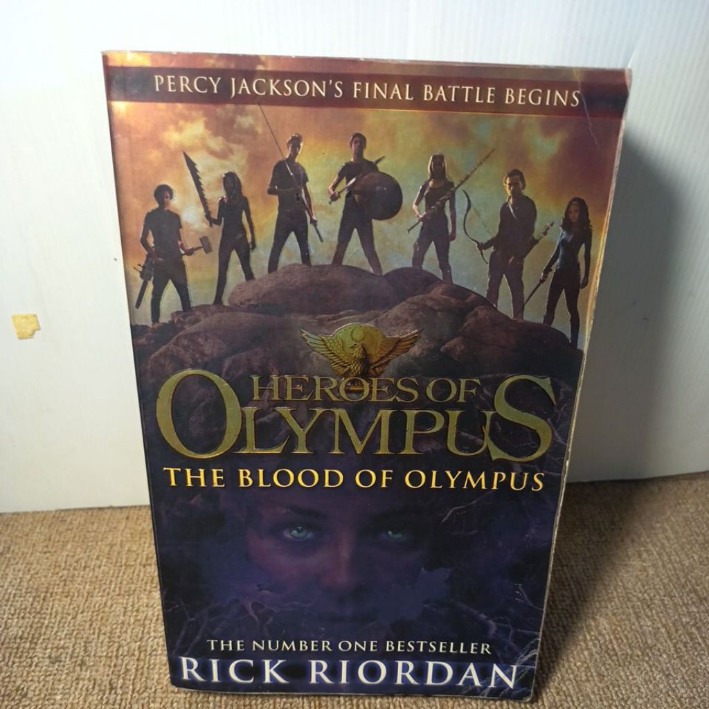 heroes of olympus (preloved buku ori)